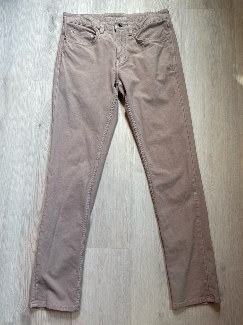 Rodd & Gunn Slim Straight Jeans in Taupe Brown
